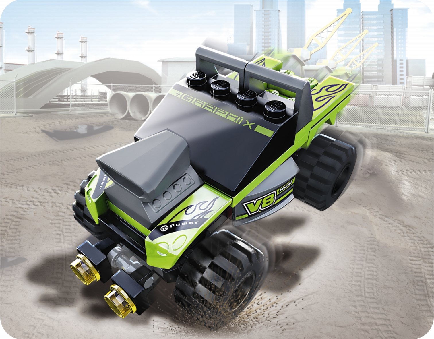 LEGO 8192 Lime Racer, фото №2