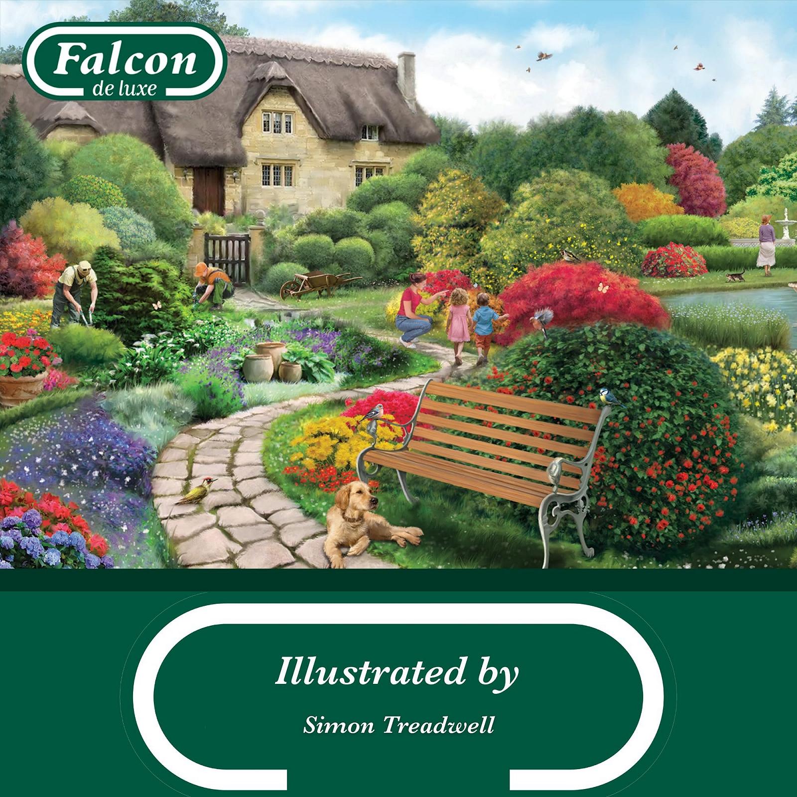 Пазл Falcon Cottage Gardens 1000 деталей, фото №6 Пазл Falcon Cottage Gardens 1000 деталей, фото №6