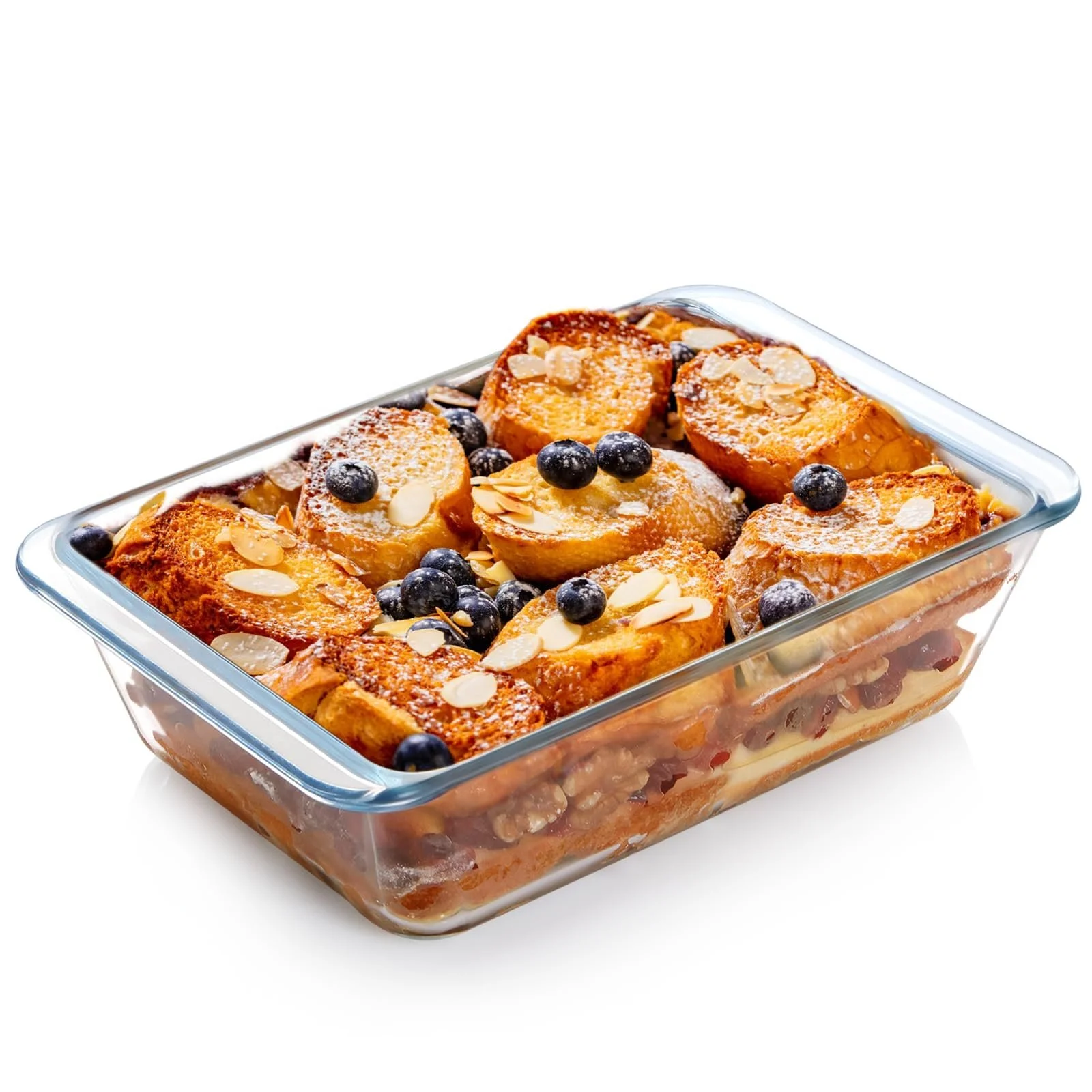 Форма для запекания NUTRIUPS Глубокая стеклянная 20 x 15 x 6 см 1.4 л, фото №1