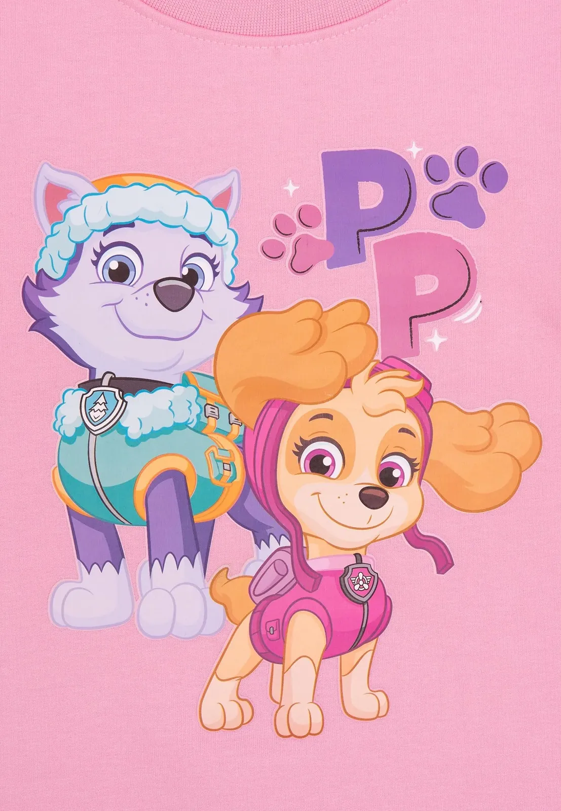 Світшот Paw Patrol United Labels для дівчат дитячий пуловер, рожевий, фото №4