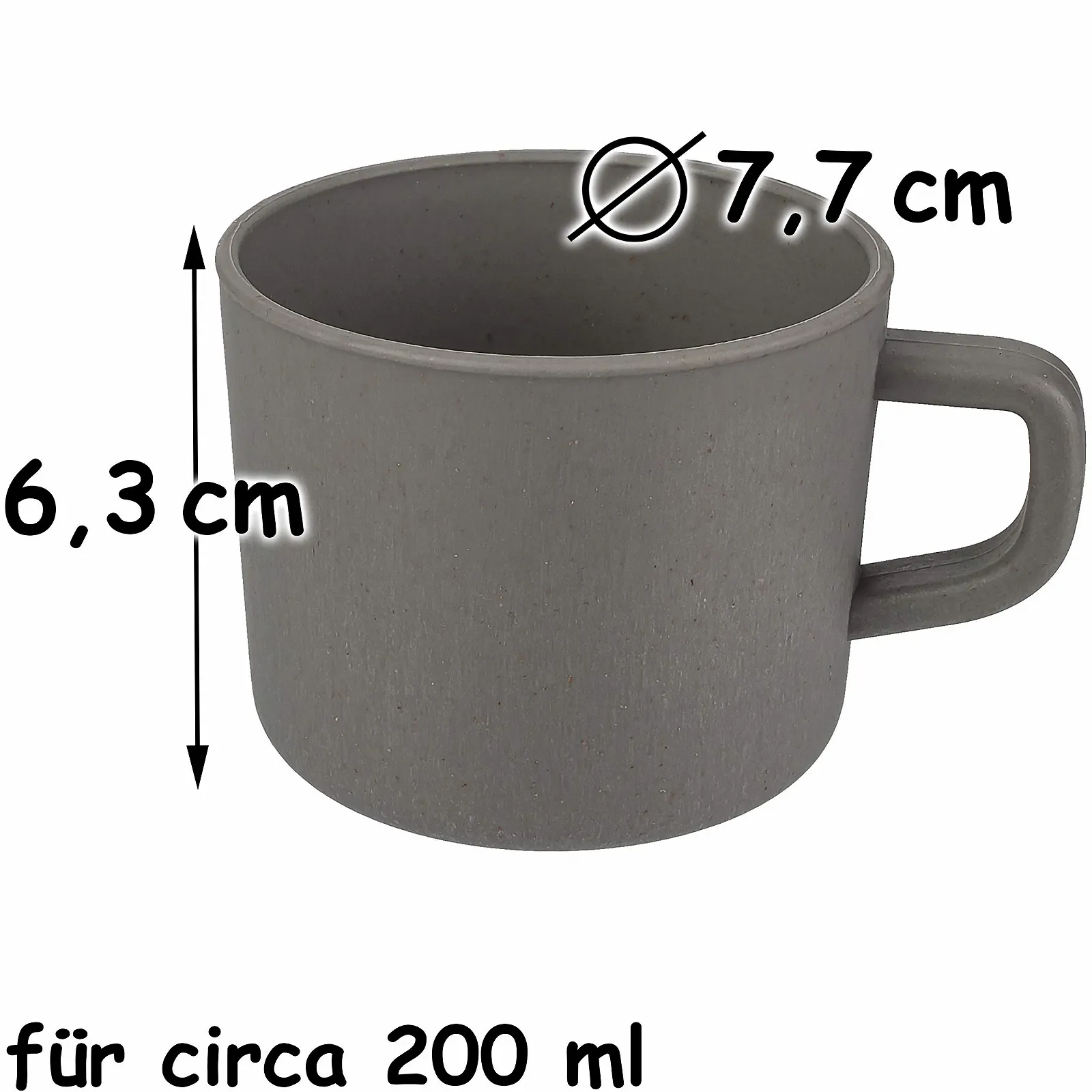 Кружка 2 шт. Бежевый / кремовый, 200 мл, фото №4 Кружка 2 шт. Бежевый / кремовый, 200 мл, фото №4