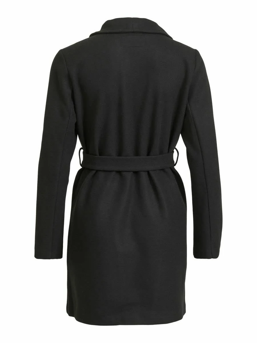 Пальто Vila Женское С поясом, фото №3 Пальто Vila Женское С поясом, фото №3