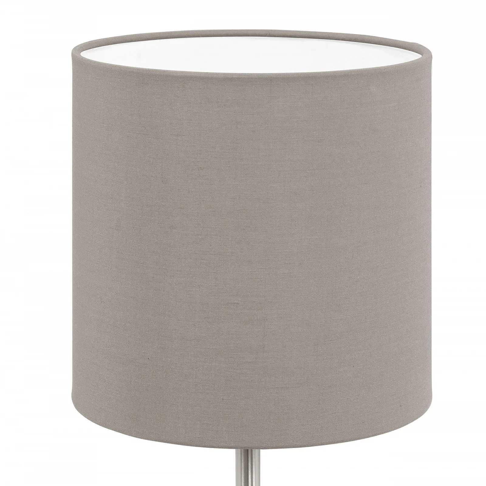 Настільна лампа EGLO Pasteri Сталь Тканина Матовий нікель Сіро-коричневий, фото №3