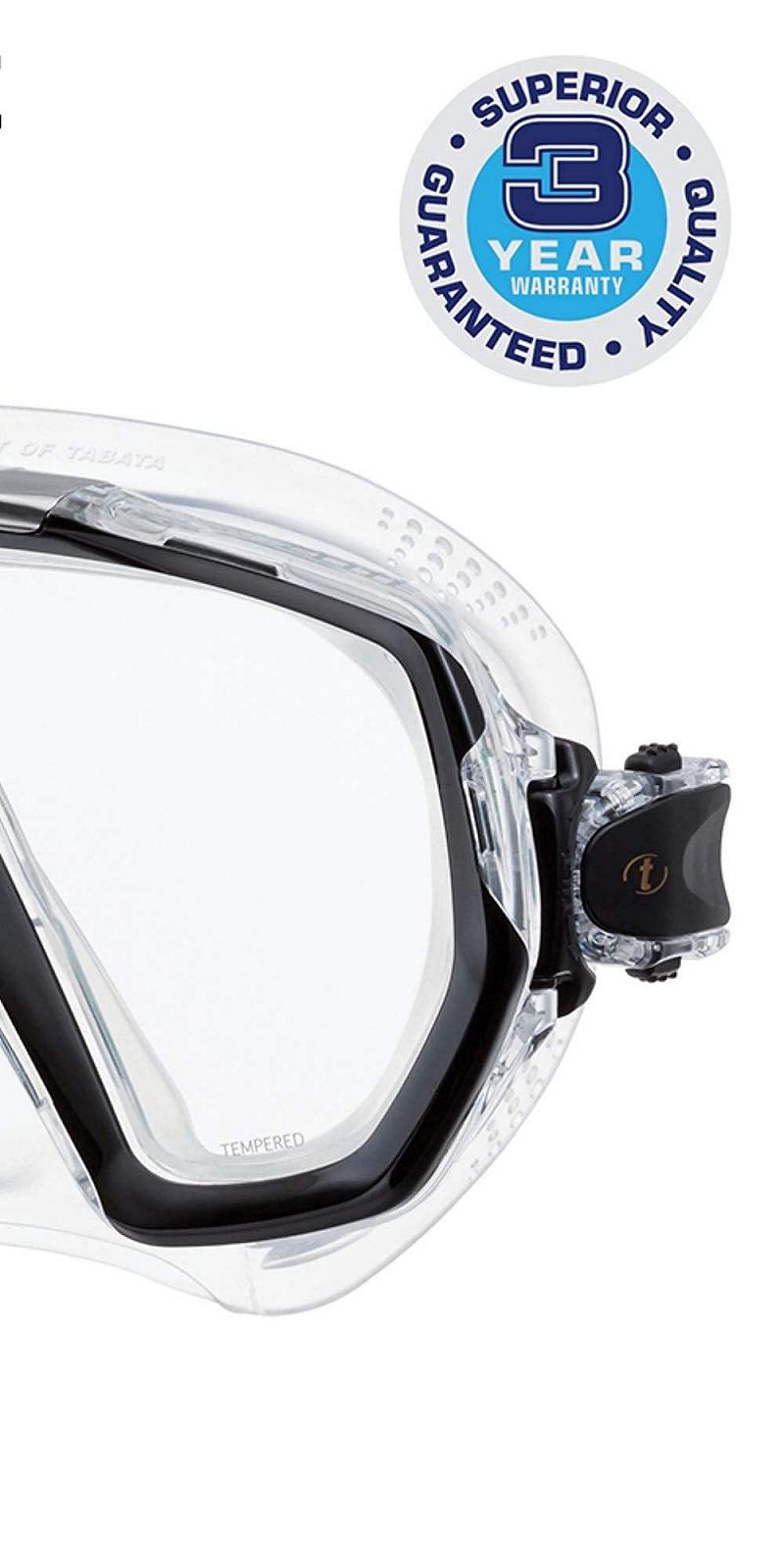 Маска для снорклінгу та дайвінгу Tusa Freedom Elite M-1003, фото №3