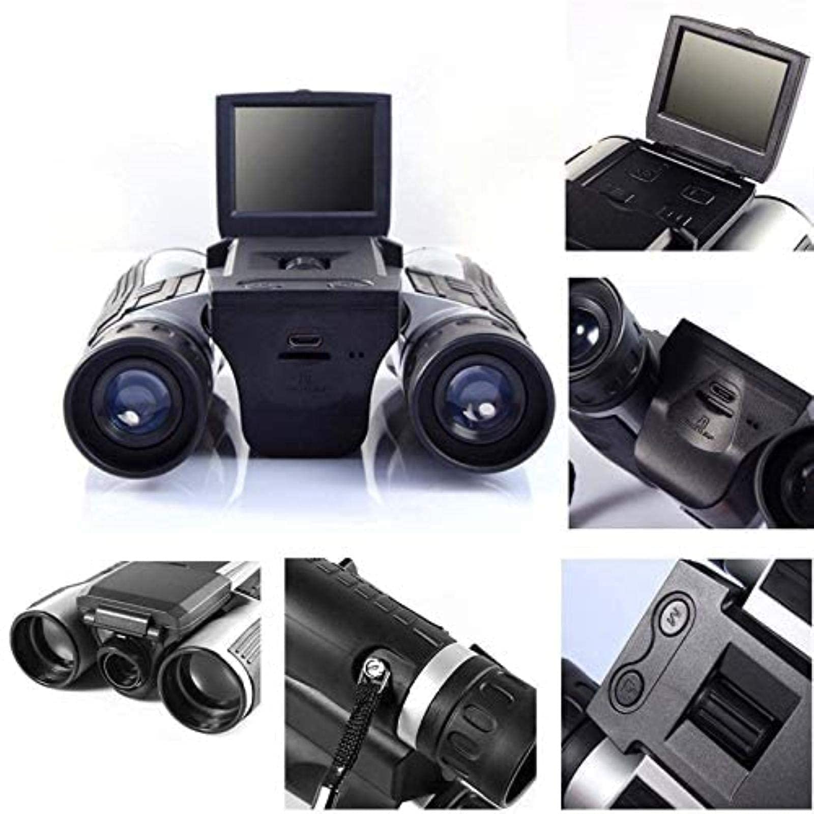 Бінокль CAZARU 12x32 Цифрова Телескоп-фотокамера, фото №5