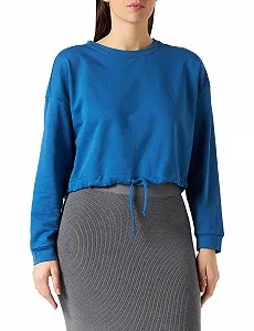 Свитшот ONLY Onldreamer Life Unb Ls O-neck String Noos Голубой туман - Фото 1