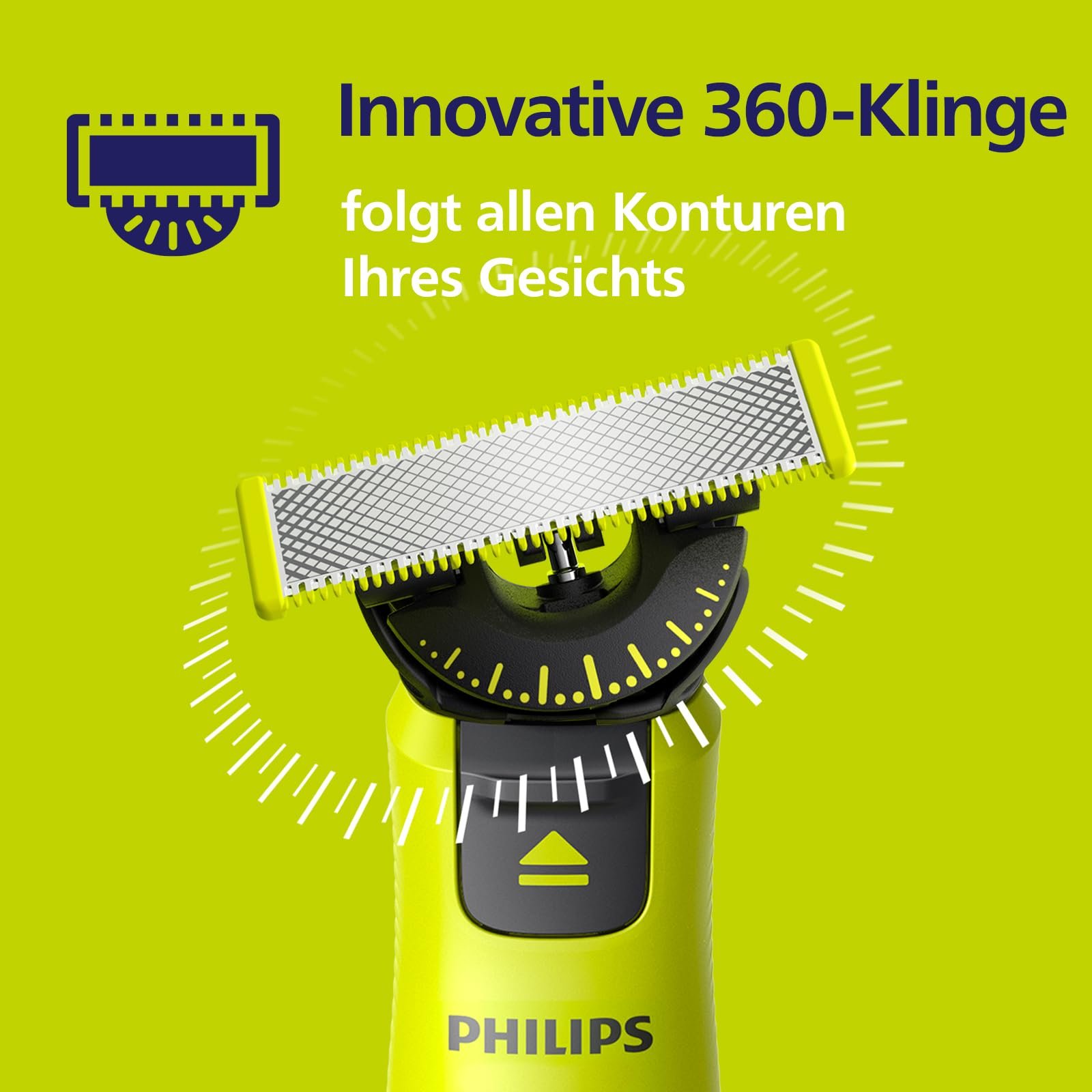 Змінні леза Philips OneBlade Original 360 QP430/60 3 Pack, фото №6 Змінні леза Philips OneBlade Original 360 QP430/60 3 Pack, фото №6