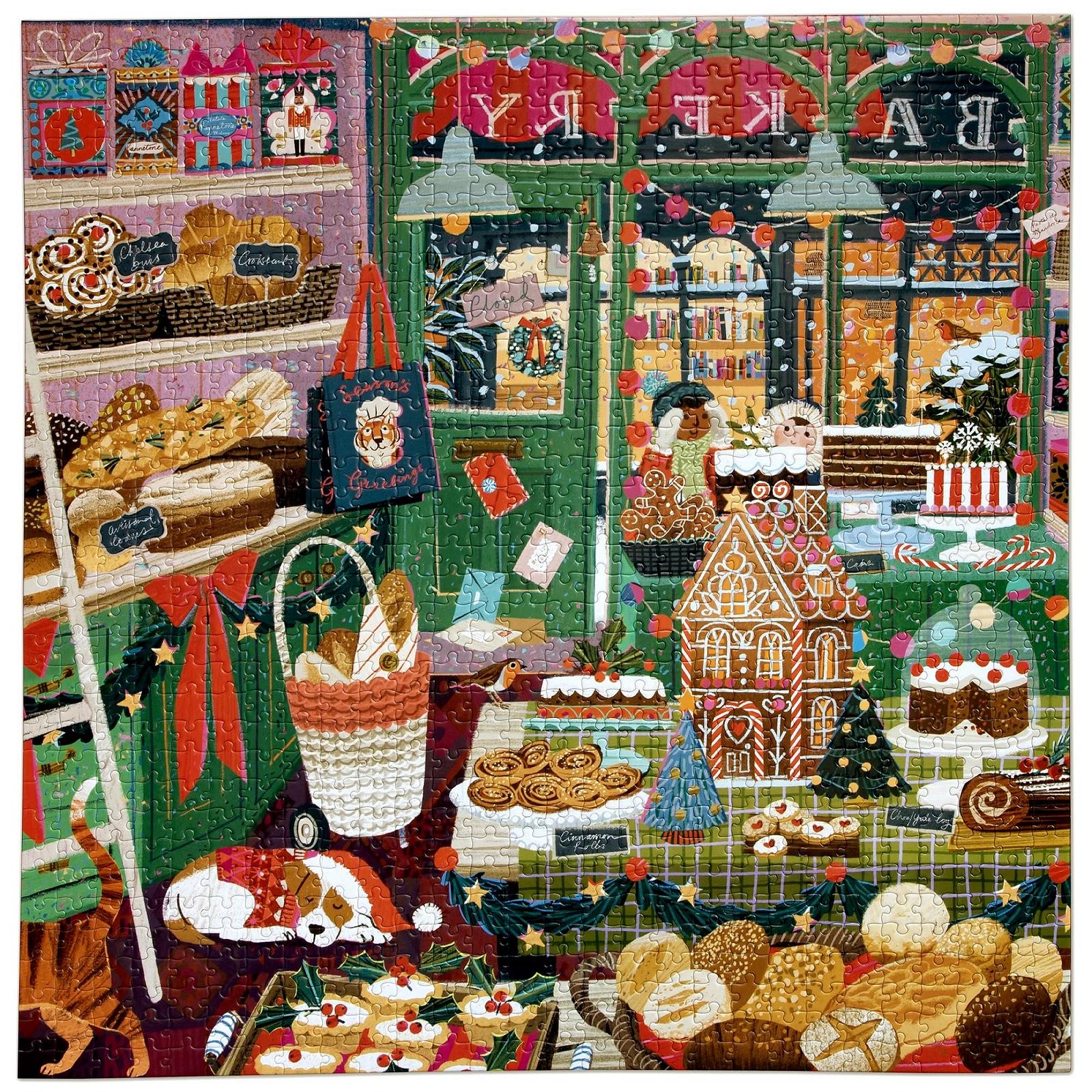 Пазл Eeboo Christmas Baking 1000 элементов 58.5 см x 58.5 см, фото №3