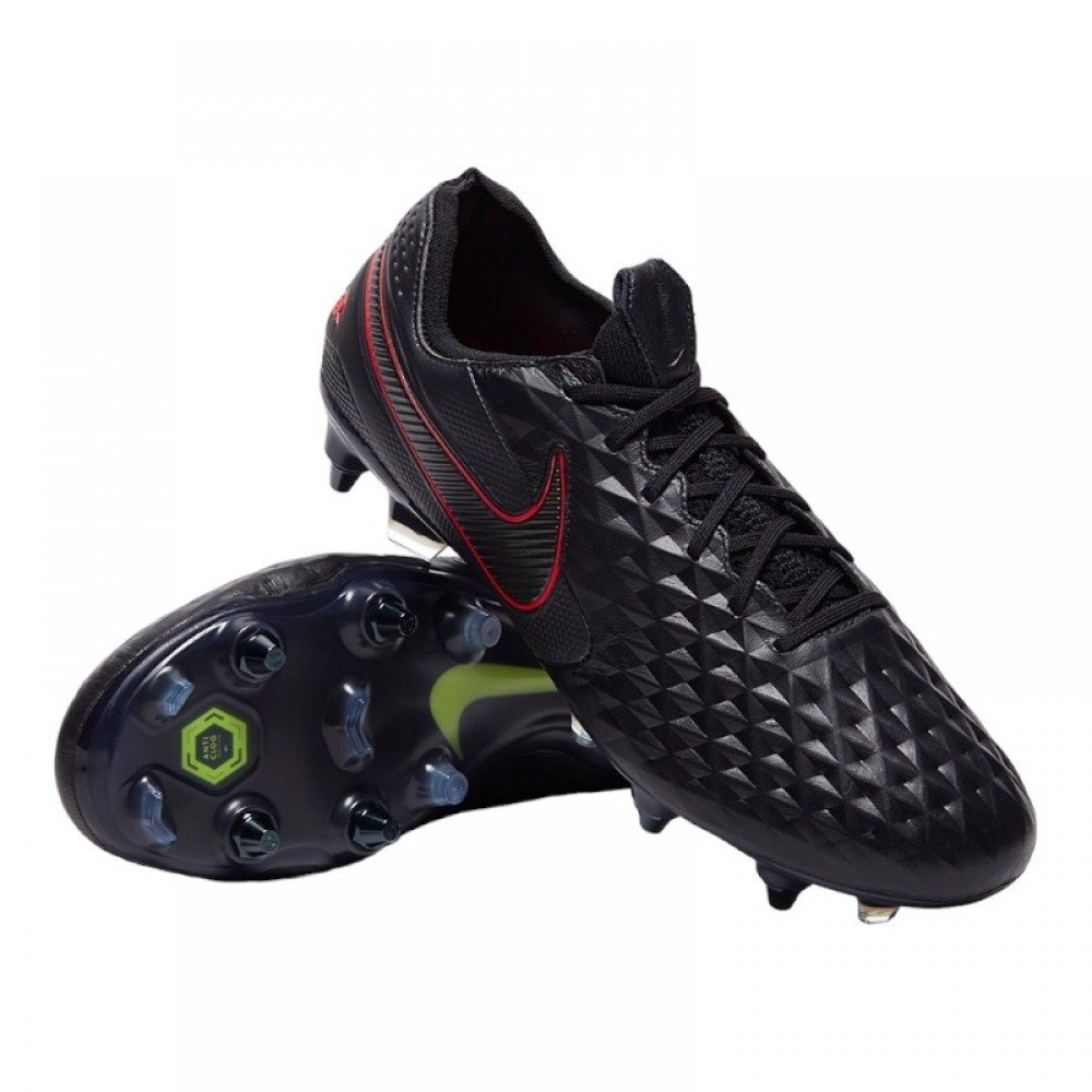 Бутсы Nike Tiempo Legend VIII Elite SG-Pro Anti-Clog Черный размер 40, фото №1