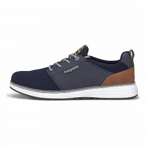 Кросівки bugatti Memory Foam, спортивний дизайн, ергономічна посадка, темно-синій, 44 EU synthetic.ua - Фото 1