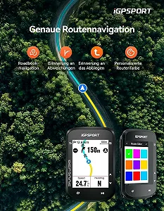 Велокомпьютер iGPSPORT BSC200S беспроводной GPS навигация ANT+ Bluetooth synthetic.ua - Фото 1