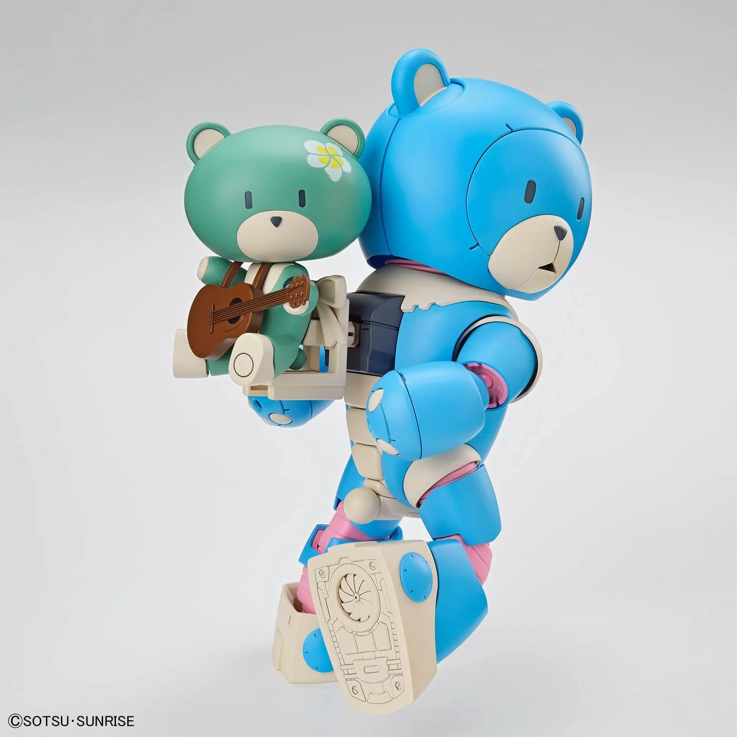 Набор для моделирования Bandai Hobby Gundam Gunpla HG 1/144 09 Bearguy Ohana & Aloharo Set 13 см, фото №14