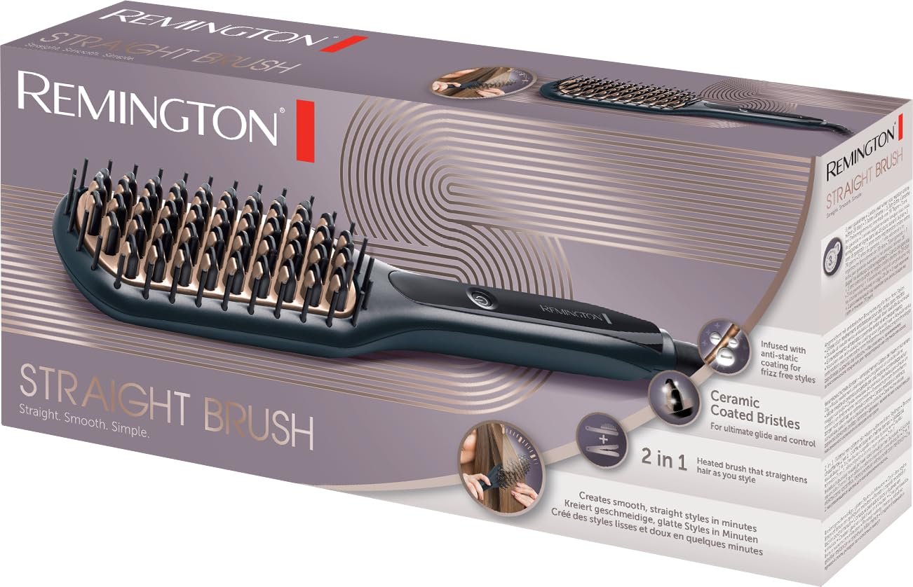 Щітка-випрямляч Remington CB7400 Ceramic Black, фото №9