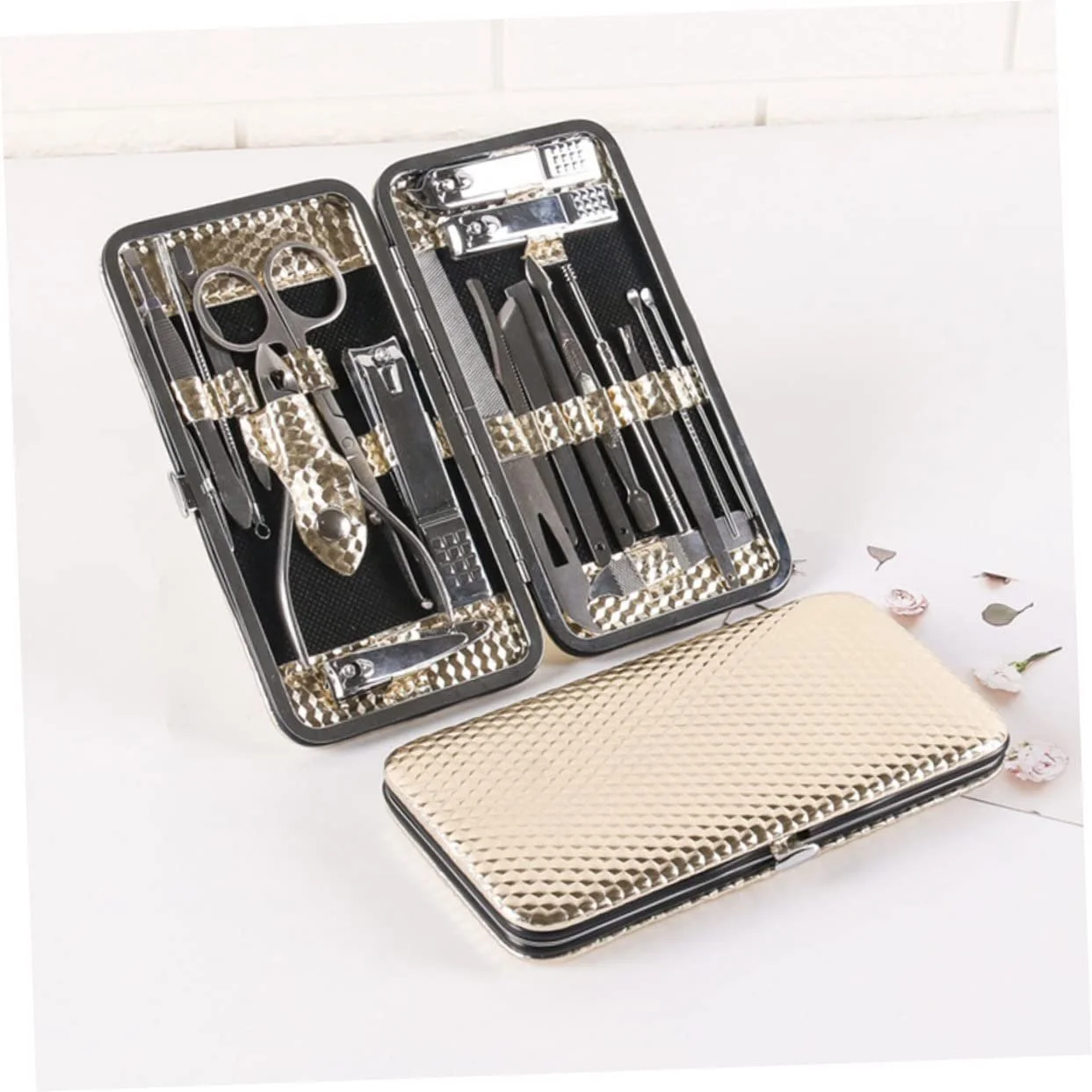 Набор для маникюра и педикюра WRITWAA 19 предметов, фото №7