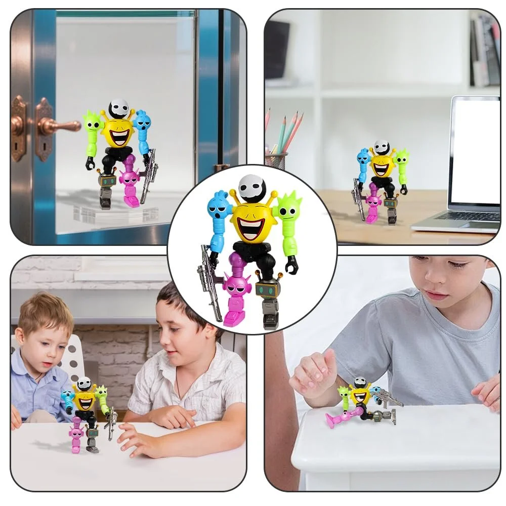 Набор фигурок HTGWCG Colourful Figures B PVC, фото №4