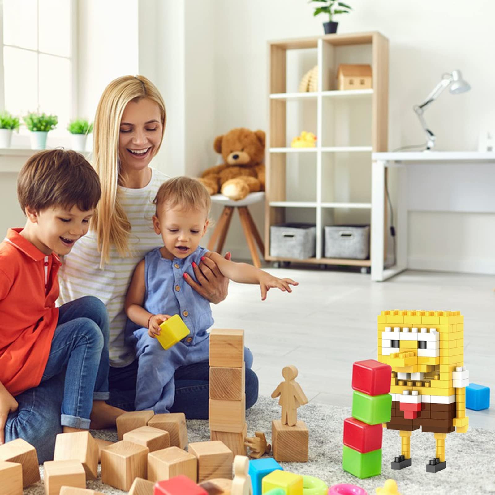 FAMILIO Classic Building Blocks Cartoon Nano Block Large, фото №7