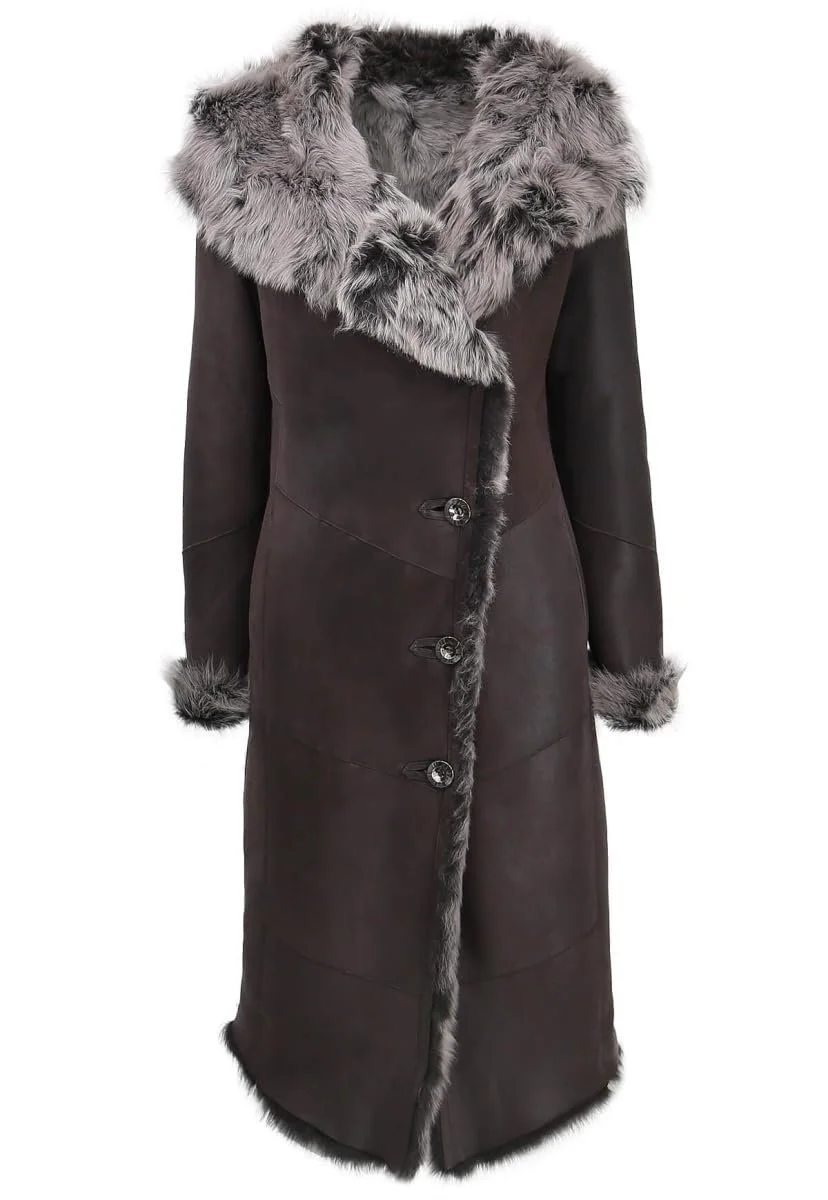 Дубленка Davina Braun Hollert Toscana Женская зимняя, фото №1 Дубленка Davina Braun Hollert Toscana Женская зимняя, фото №1