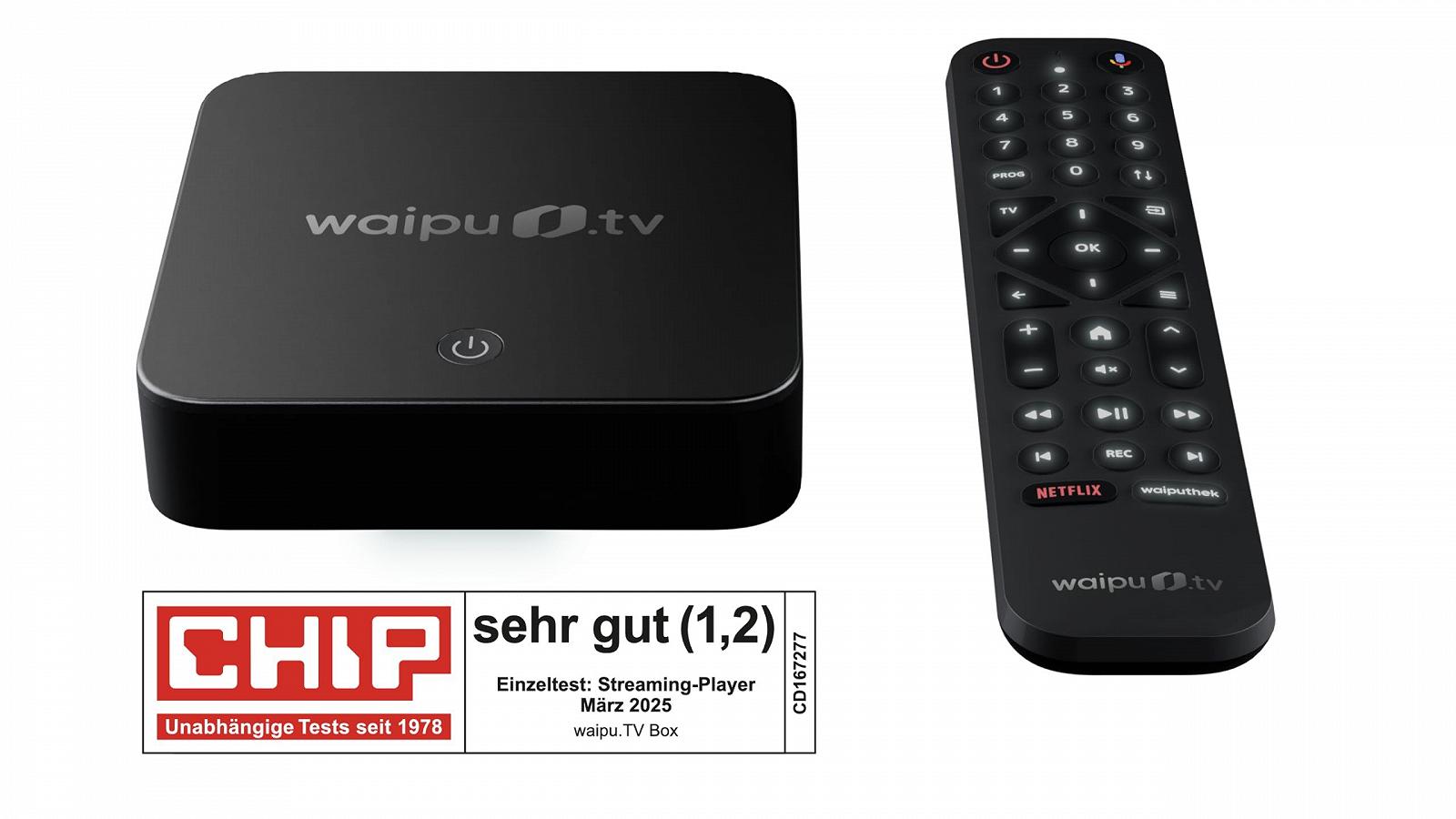 ТВ-приставка waipu.tv Box 4K HDR10+ Dolby Vision Dolby Atmos, фото №4