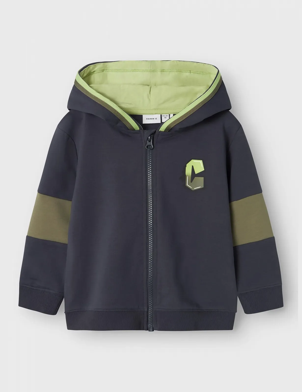 Піджак-толстовка NAME IT для хлопчиків Nmmnormano Nreg Sweat Card Wh Bru, фото №3 Піджак-толстовка NAME IT для хлопчиків Nmmnormano Nreg Sweat Card Wh Bru, фото №3