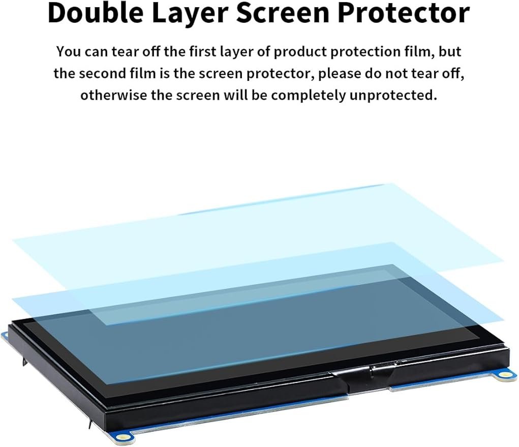 Монитор портативный сенсорный 7" CUQI RPM-01 HD IPS 60 Гц, фото №4