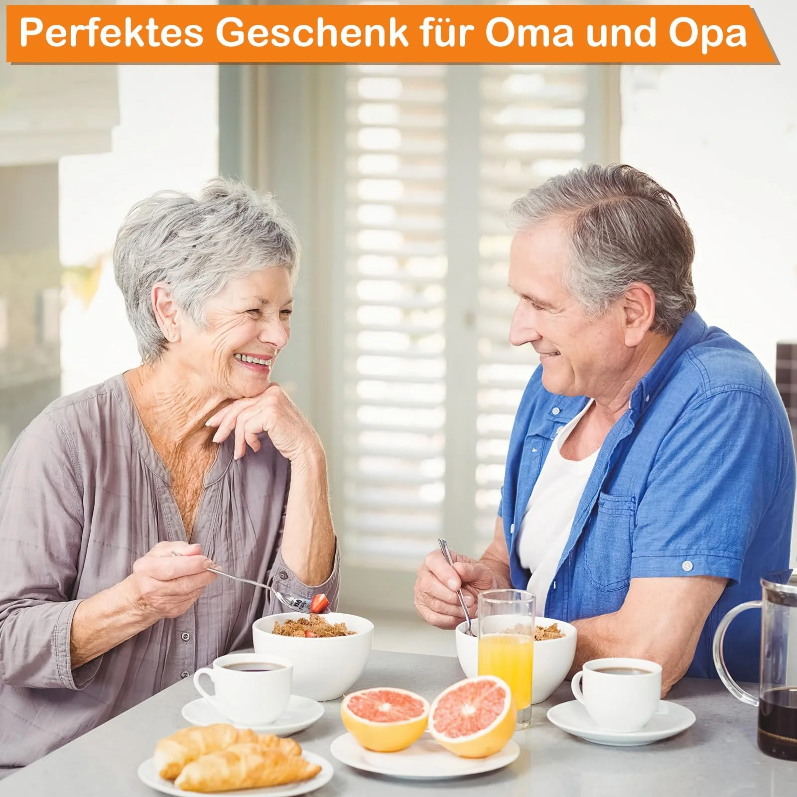 Ложка для кави HOWAF З написом Beste Opa Oma Der Welt, 2 шт., фото №7