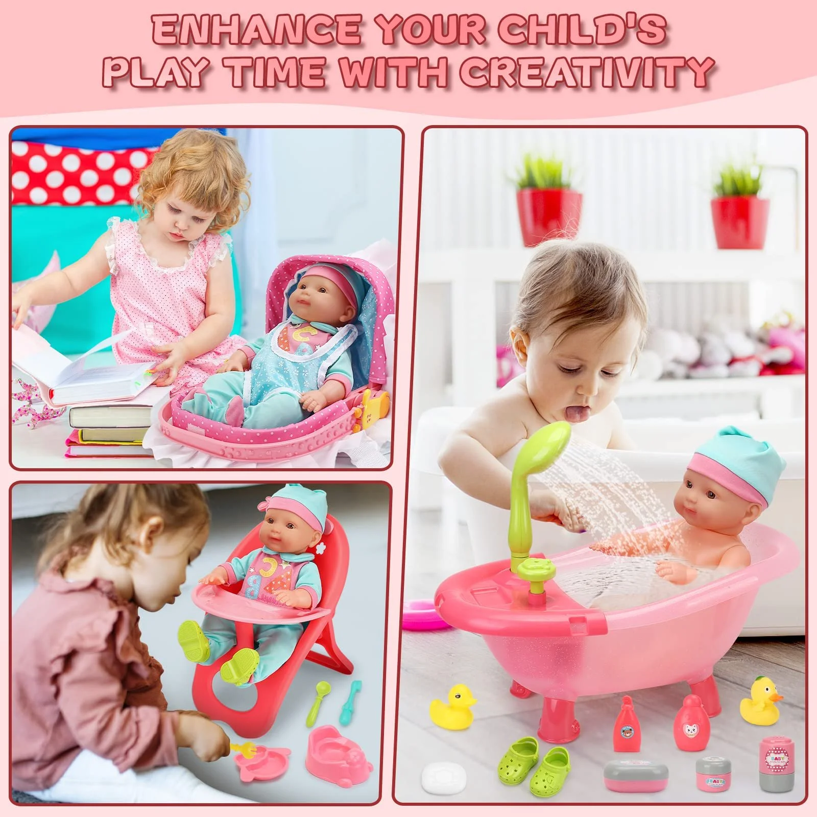 Комплект аксесуарів для ляльки deAO, фото №3