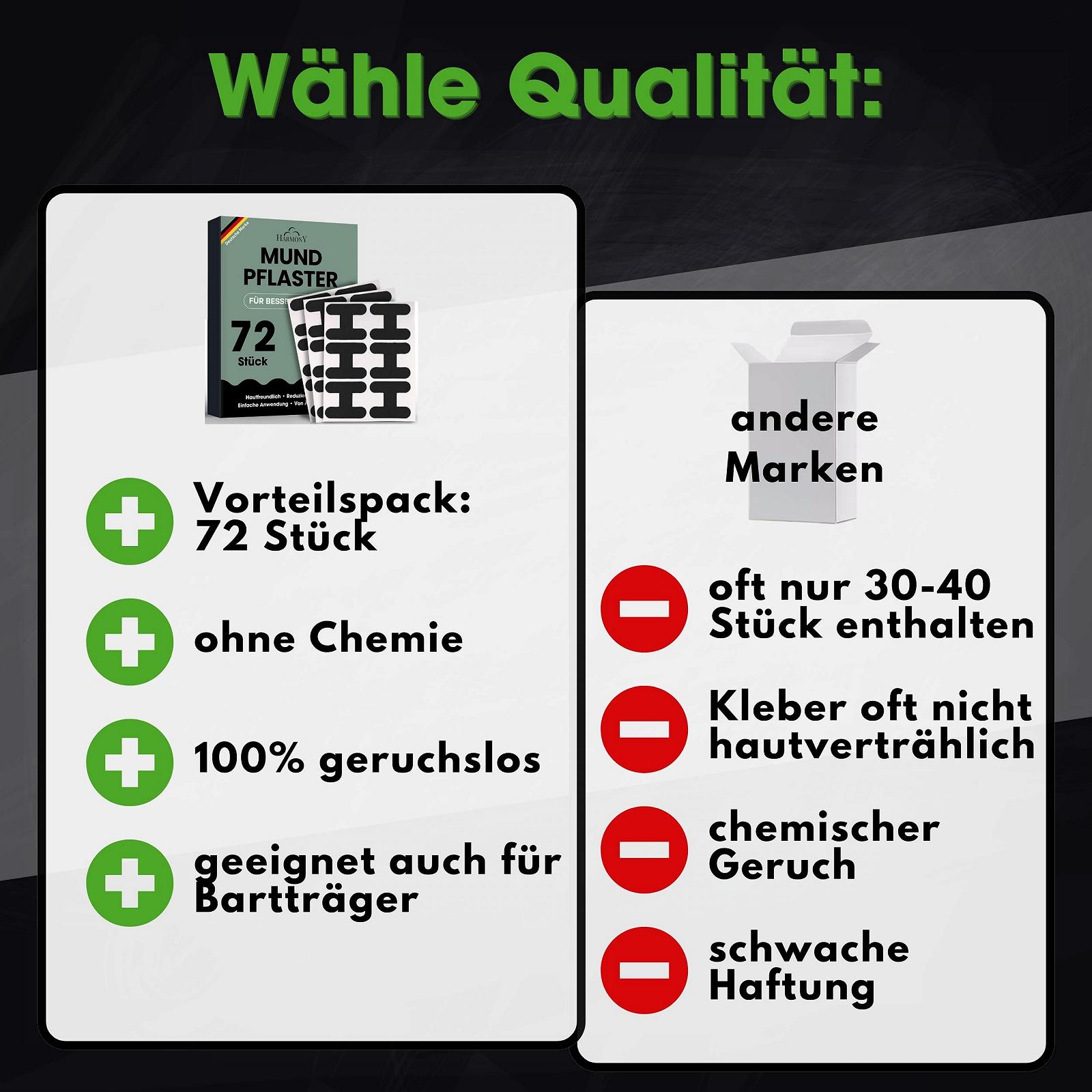 Пластирі для сну HARMONY (72 шт. в упаковці) Преміум тейп для рота для сну, фото №6