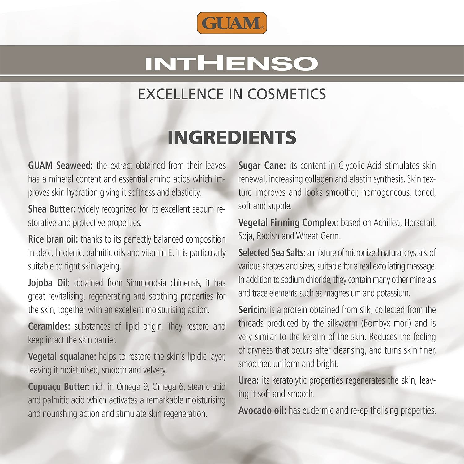 Масло для душа Guam Inthenso с морскими водорослями питательное 150 мл, фото №6