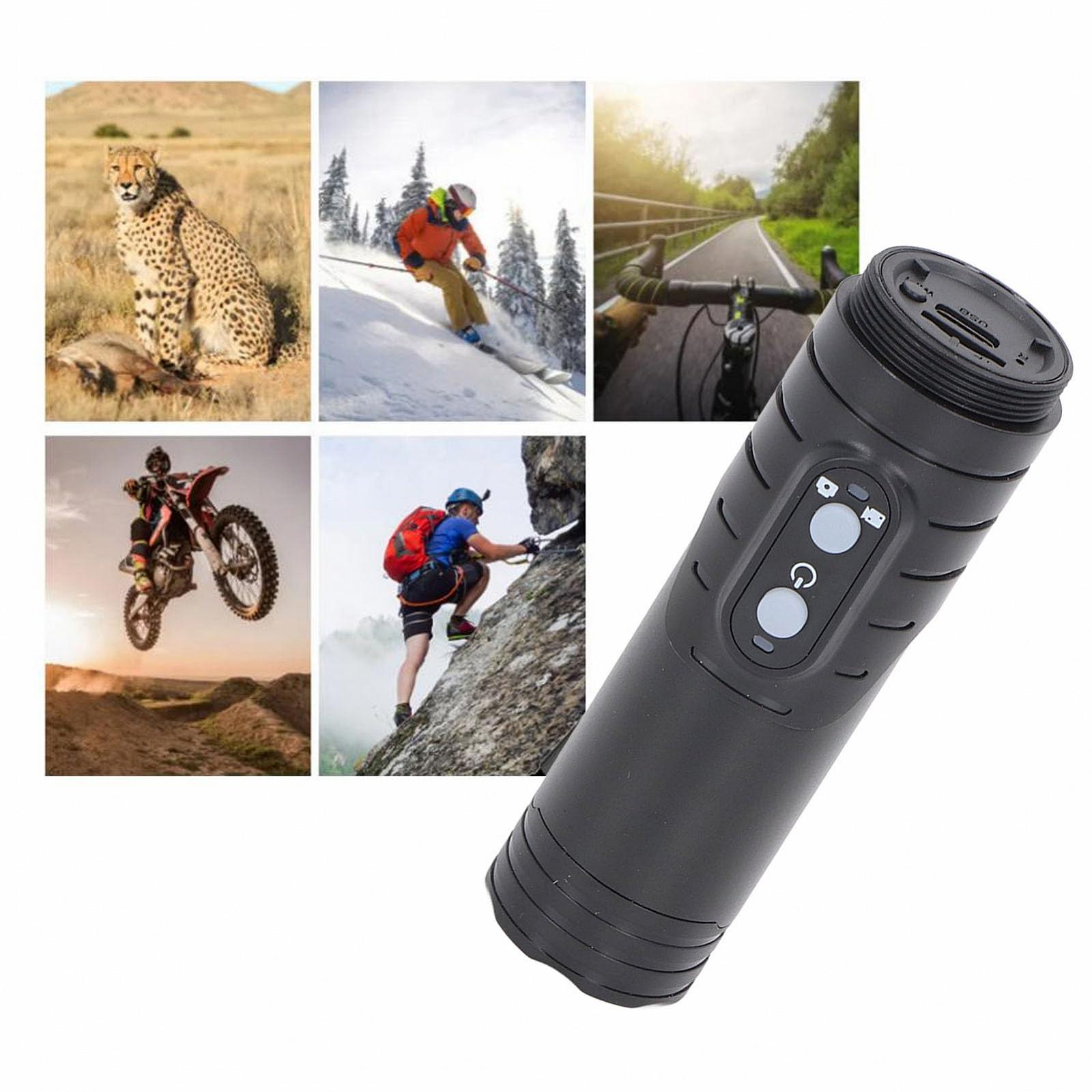 Камера KIMISS Motorradhelm 1080P HD 120 градусов IP66 Черный, фото №4