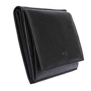 Кошелек Voi Big Wallet 70024 Женский кошелек из 100% мягкой кожи Кошелек для монет wienerschachtel Сумка для денег Черный synthetic.ua - Фото 1