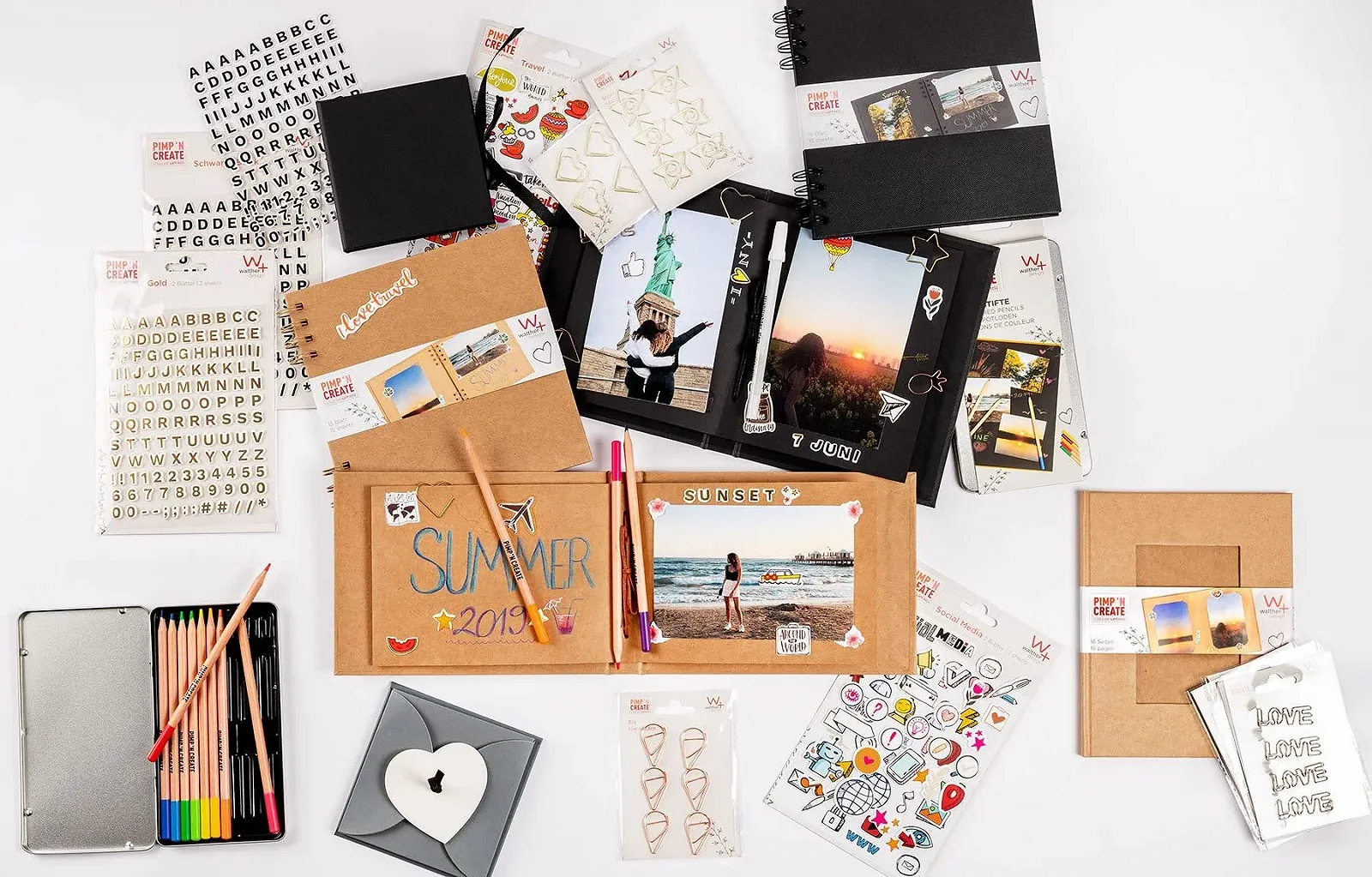 Альбом-гармошка Walther Design Leporello Коричневый 26 Фотографий 10 x 10 см, фото №4 Альбом-гармошка Walther Design Leporello Коричневый 26 Фотографий 10 x 10 см, фото №4