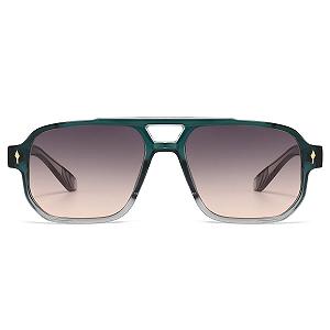 Великі Cонцезахисні Окуляри Kachawoo Ретро Вінтажні Квадратна Товста Оправа UV400 synthetic.ua - Фото 1