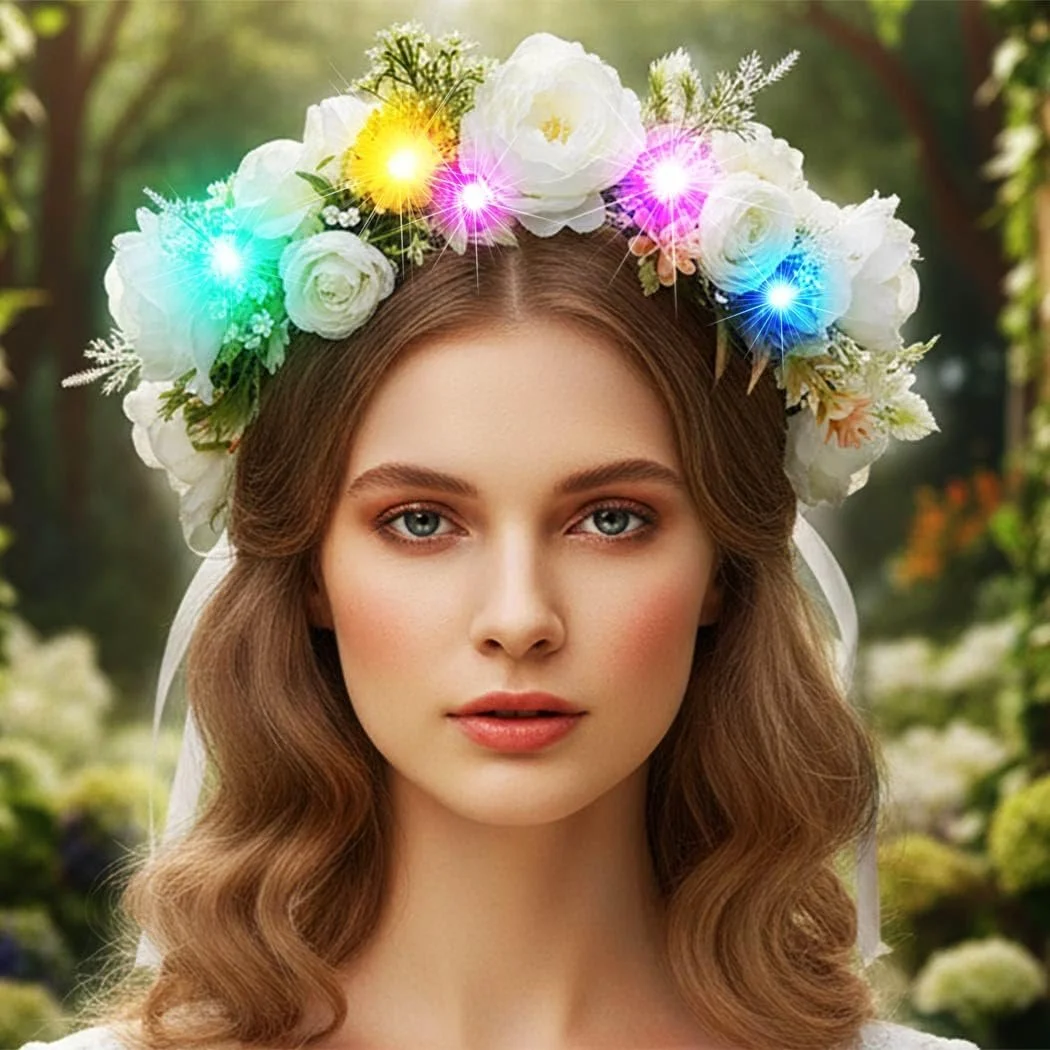 Квітковий вінок, Прикраса для голови, фото №3