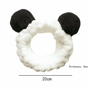 Повязка для макияжа Panda, 2 шт., плюшевая. цена на synthetic.ua - Фото 1 Повязка для макияжа Panda, 2 шт., плюшевая. synthetic.ua - Фото 1