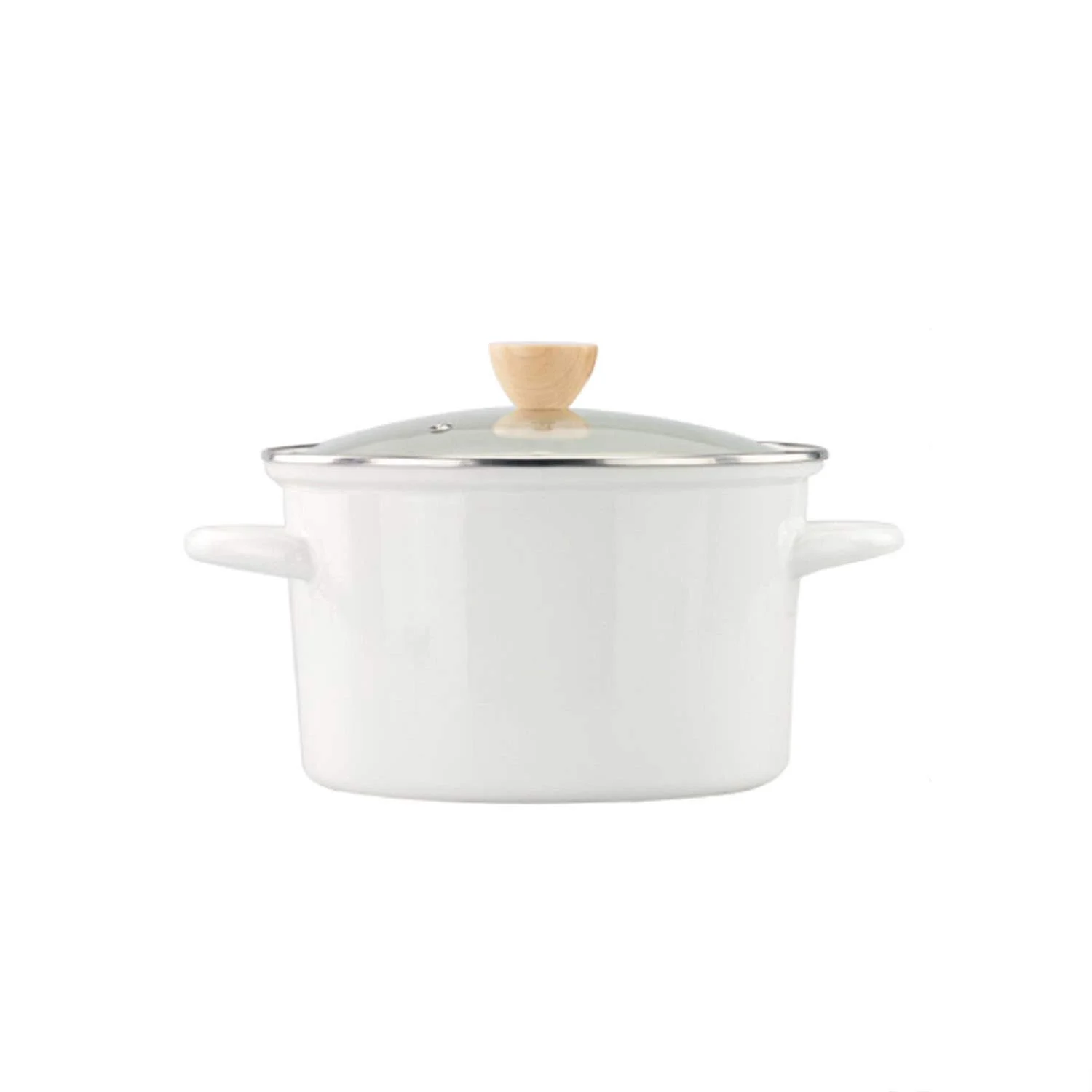 Кастрюля AIBAB эмалированная в японском стиле, 4.2 л, большой вместимости, утолщенная, с двумя ручками, для тушения, фото №1 Кастрюля AIBAB эмалированная в японском стиле, 4.2 л, большой вместимости, утолщенная, с двумя ручками, для тушения, фото №1