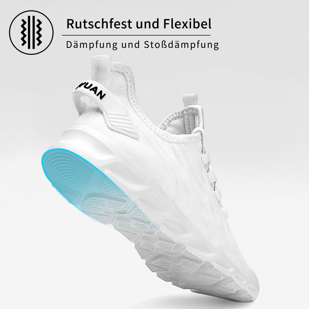 Чоловічі кросівки ZDFQLGV для бігу, спортивні, для ходьби, дихаючі, фото №6