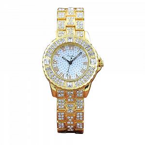 Купить Мужские часы Generisch Кварцевые Золотой Браслет Часы Кристалл Браслет Кварц Золото Бриллиант Металл Женские часы - Фото 1 Мужские часы Generisch Кварцевые Золотой Браслет Часы Кристалл Браслет Кварц Золото Бриллиант Металл Женские часы - Фото 1