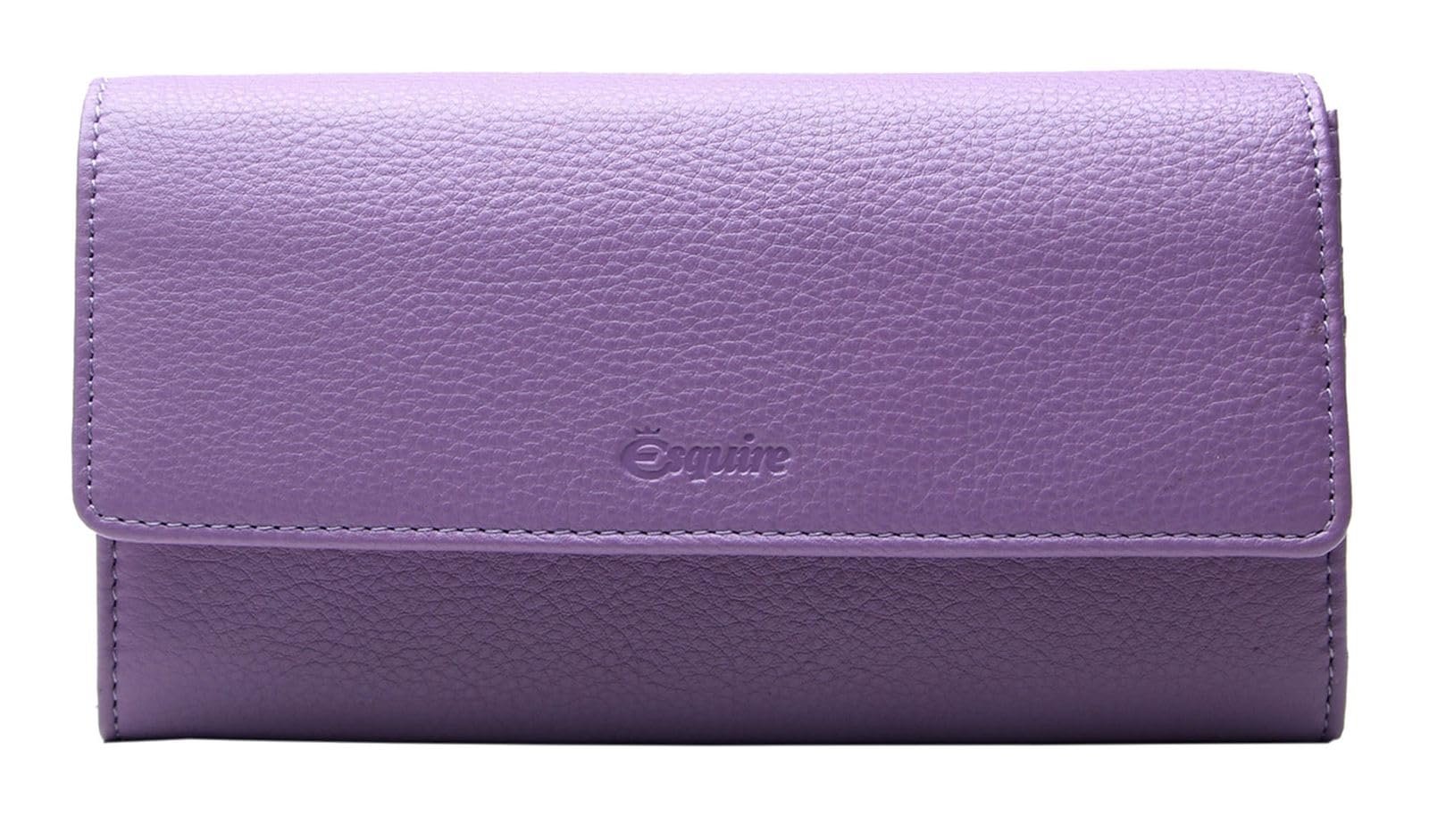 Кошелек Esquire Peru Lilac женский, сиреневый, Classic, фото №3