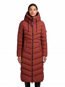 Зимове пальто khujo Ingram4-YM, дуже довге, стьобане, з високим коміром і капюшоном - Фото 1