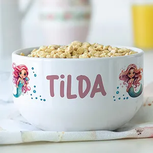 Тарелка GRAZDesign Керамическая Девочка Русалка synthetic.ua - Фото 1