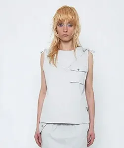 Женский безрукавка G-Star Mock Top Grey - S - Фото 1