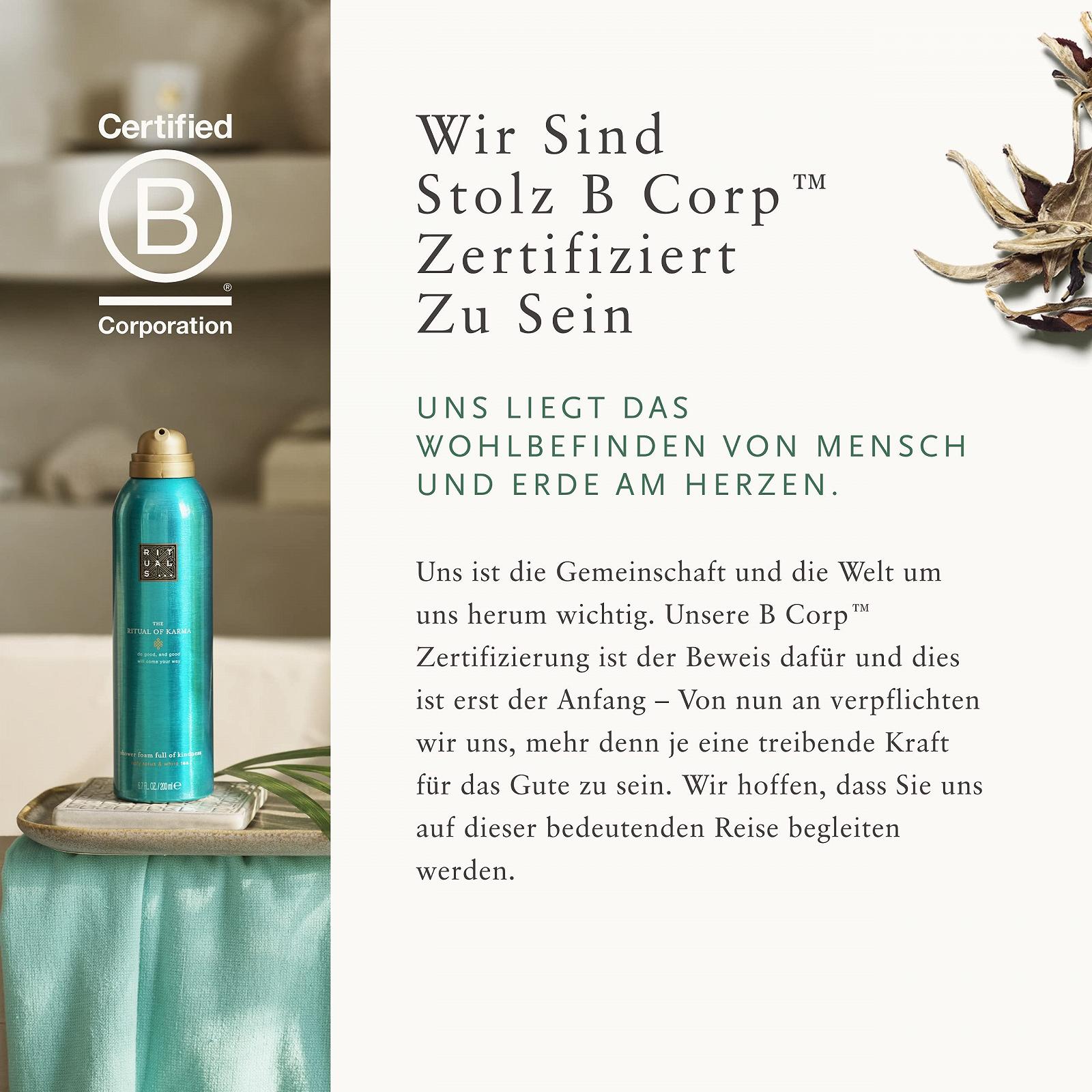 Пінистий гель для душу RITUALS The Ritual of Karma зволожувальний охолоджувальний 3 x 200 мл, фото №4