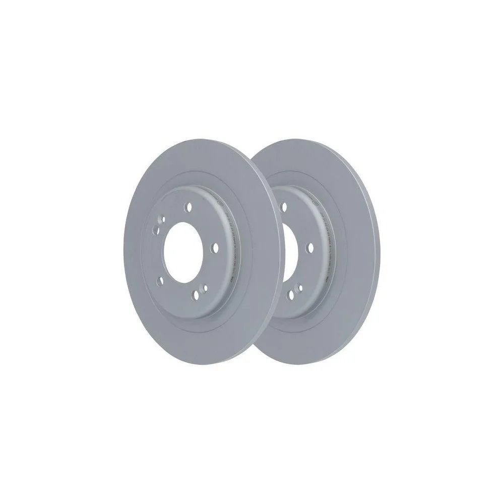 Гальмівний диск ATE 24.0110-0383.1 для HYUNDAI KIA задня вісь, фото №1