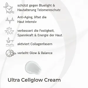 Крем для обличчя MAGE Ultra Cellglow антивіковий ліфтинг з органічним BTX веганський synthetic.ua - Фото 1