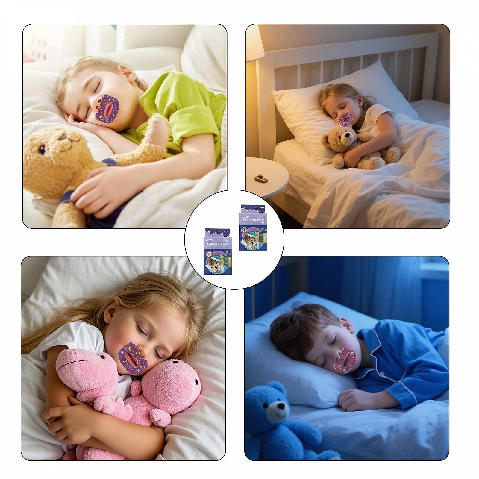 Пластирі для рота для сну, 60 шт., фото №7