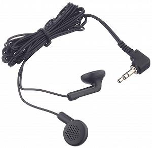 Навушники Panasonic RP-HV104 Внутрішньоканальні Неодимові 20-20000 Гц 104 дБ 17 Ом 14.8 мм З провідним підключенням 1.2 м Чорний - Фото 1