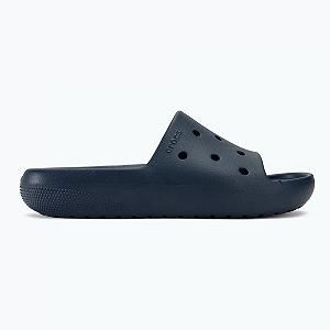 Шльопанці UNI Classic Slide v2 Whi 209401-410-Navy CROCS M10/W12 Темно-синій 45.5 synthetic.ua - Фото 1