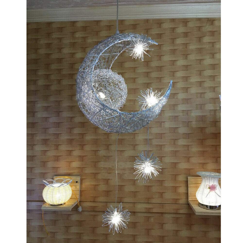 Підвісний світильник Moon and Stars Fairy Light Pendant Теплий білий, фото №3