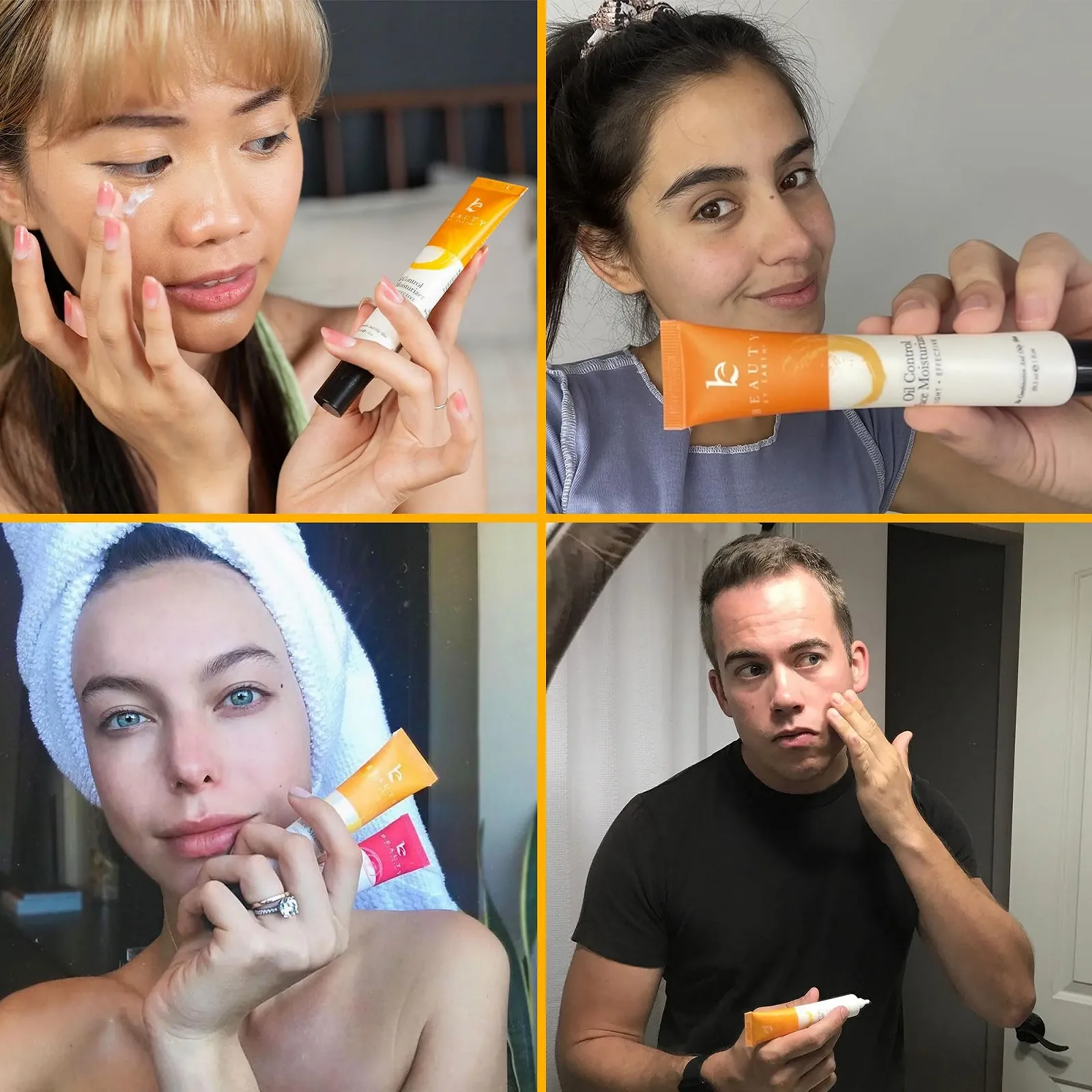 Зволожуючий крем для обличчя Organic & Natural Daily Face Moisture Cream для чутливої, жирної або комбінованої шкіри, фото №6