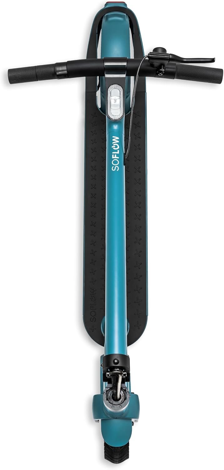 Електросамокат SOFLOW SO ONE / 30 км запас ходу / 350 Вт / 6.5" колеса / 100 кг навантаження / 22 км/г / Синій, фото №6 Електросамокат SOFLOW SO ONE / 30 км запас ходу / 350 Вт / 6.5" колеса / 100 кг навантаження / 22 км/г / Синій, фото №6